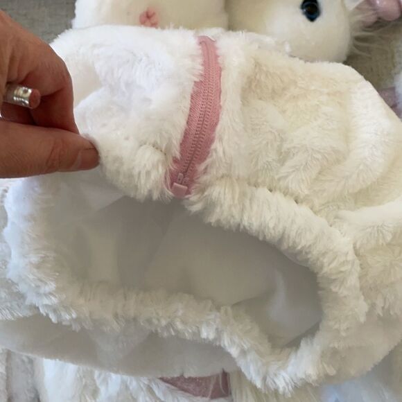 NWT Plush Winged Unicorn Costume Full Zip Dream Play Imagine - Picture 7 of 7